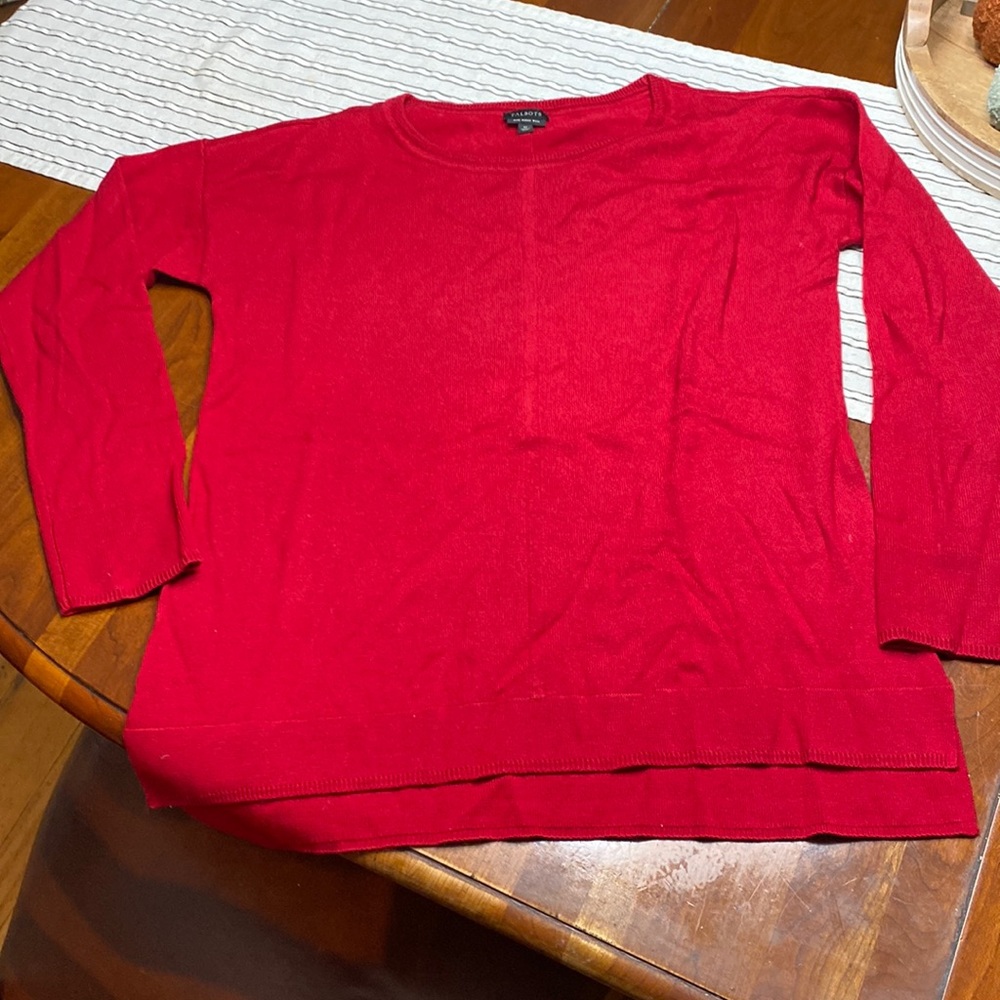 Talbots pure Merino wool sweater